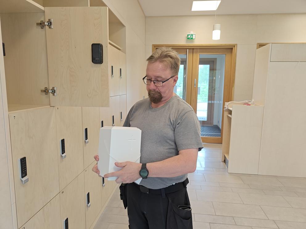 Tuhkauurnan voi jatkossa noutaa lukollisesta lokerosta