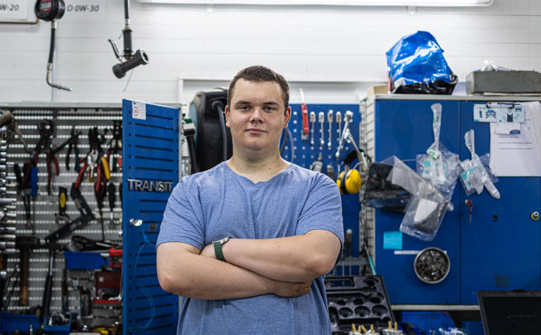 Kiikkalainen Jesse Aukeala on vuoden oppisopimusopiskelija